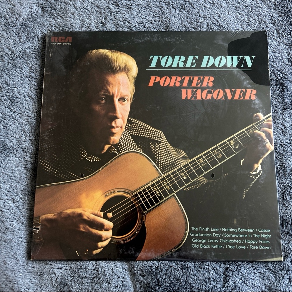 Tore Down Vinyl Record by Porter Wagoner